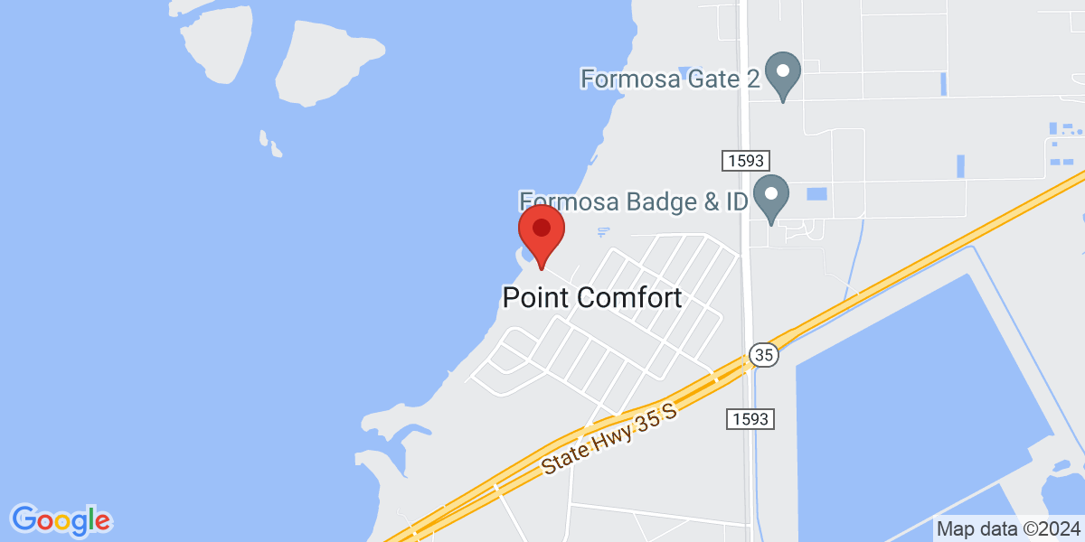 Map of Point Comfort Branch Library