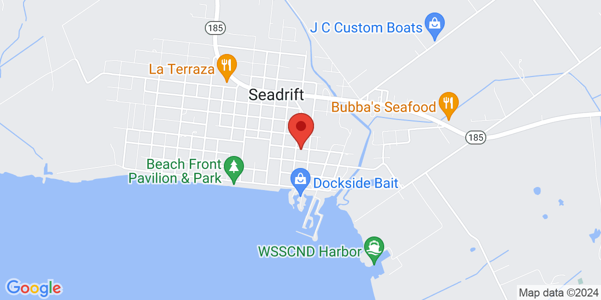 Map of Seadrift Branch Library